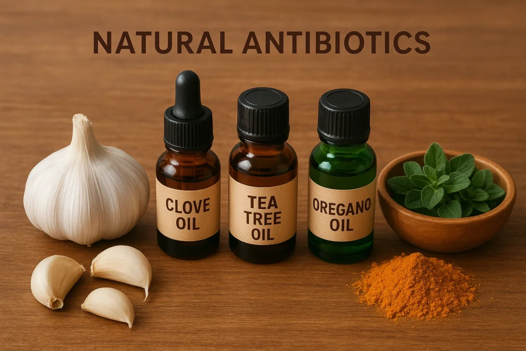 What is the strongest natural antibiotic for tooth infection