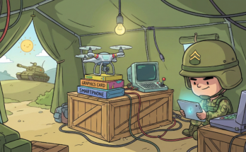 Consumer tech in warfare